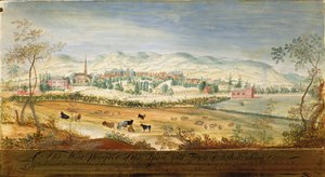 West Prospect of the Spa and Town of Cheltenham, 1748
